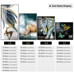 ไฟ LED ติดผนังกรอบอะลูมิเนียมตกแต่งตามสั่งภาพศิลปะสี่เหลี่ยมติดผนังด้วยไฟ LED - Product Image 6