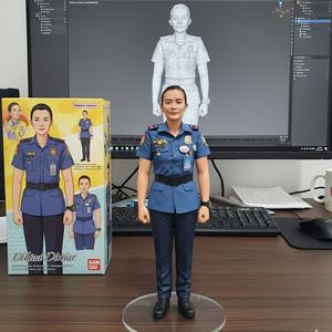 Stampa 3D di Persone Reali Mini Me Servizio Online Rapido Statuette in Resina Stampate in 3D 12 15 18 Cm Colore Personalizzato Bambola Ritratto - Product Image 1