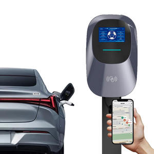Nouvelle borne de recharge pour véhicules électriques de 7 <span class=keywords><strong>kW</strong></span> de l'usine OEM, type 2, 32A, triphasée, murale, avec application/WiFi, certifiée CE pour véhicules électriques - Product Image 1