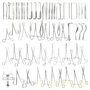 Set de Tuboplastia de 158 Piezas, Kit de Instrumentos Microquirúrgicos de Ginecología, Acero Inoxidable, Retractores y Pinzas para Reparación de Trompas de Falopio - Product Image 1