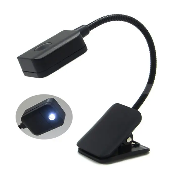 New LED Book Light Mini Flexible gooseneck Clip On reading light For Kindle Notebook