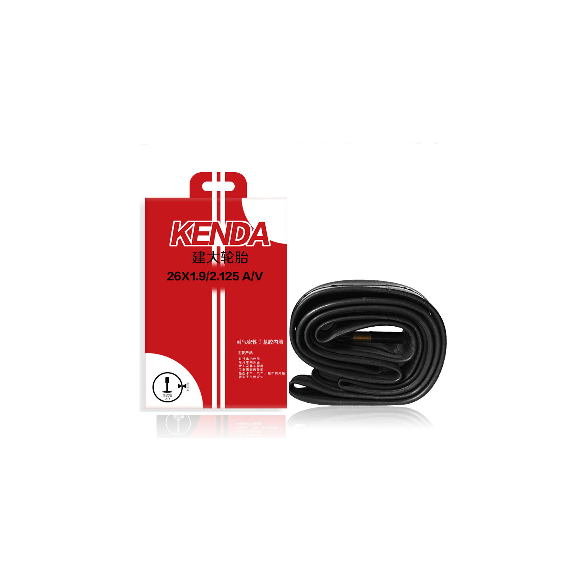 Шина Kenda 26 1,5 1,75 1,95 2,1 дюйма, горный внедорожный велосипед, американский французский рот, удлиненная внутренняя трубка