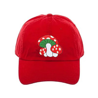 Alta calidad 100% algodón Polo estilo papá bordado clásico rojo personalizado lavado papá sombreros