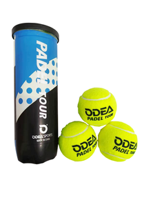 Pelota <span class=keywords><strong>de</strong></span> Pádel ODEA 2024, 45% Lana, Nuevo Diseño, Calidad Premium, Caucho Natural Presurizado para Entrenamiento <span class=keywords><strong>de</strong></span> Adultos, Aplicaciones Deportivas - Product Image 6