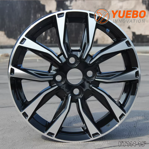 Cerchi in Lega di Alluminio Forgiato Stile OEM YUEBO 14/15 Pollici Nuovi Adatti per Vios <span class=keywords><strong>FS</strong></span> L ET 20mm/30mm/40mm 100mm Design Personalizzabile - Product Image 1