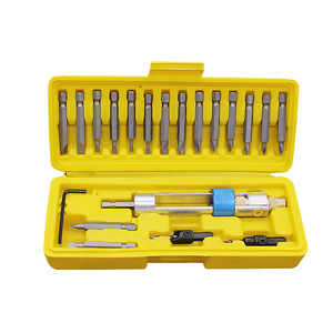 ZHCY 20-Piece High-Speed Steel Countersunk Drill <b>Bit</b> <b>Set</b> With <b>Screwdriver</b> Converter For Cordless Drill Metal Drilling - Product Image 4