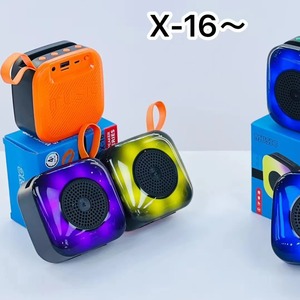 Nuovo arrivo X16 Mini Wireless per altoparlante Bluetooth portatile per esterno <span class=keywords><strong>Audio</strong></span>/<span class=keywords><strong>Video</strong></span> accessori luce colorata MP3 borse - Product Image 4