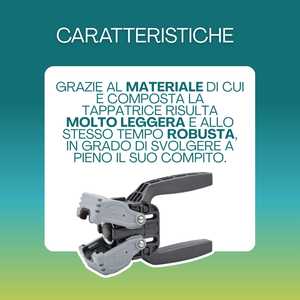 Tappatrice Manuale per Bottiglie con 100 Tappi a Due Leve per Tappi a Corona da 26 mm, Kit per Birra Fatta in Casa - Product Image 3