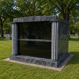 Stèles funéraires floraux personnalisés, artisanaux, traditionnels américains, monuments commémoratifs pour cimetière - Product Image 3