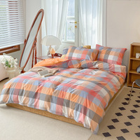 260715 Ensemble cadeau personnalisé Articles cadeaux Couette en duvet rose Couette réversible Couette bleue Couette brodée