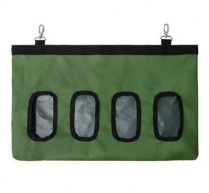 Free Sample Rabbit <b>Hay</b> <b>Feeder</b> Bag <b>Hay</b> Bag 4 Holes Hanging <b>Feeder</b> Pig <b>Hay</b> <b>Feeder</b> Storage Small Animal Feeding Bag for Rabbit - Product Image 5