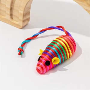 Giocattolo divertente per gatti in peluche per topi interattivi morbidi e solidi giocattoli per topi per gattini divertenti che giocano a zero forniture per giochi di addestramento - Product Image 4