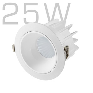 25W <span class=keywords><strong>LED</strong></span> Down Lighting CRI90 CRI95 CRI97 Interior Lampara Foco <span class=keywords><strong>LED</strong></span> de Luz Lámpara de techo para hotel - Product Image 5