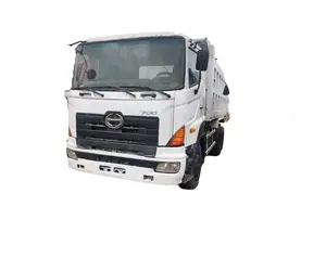 Neuer Zustand Maschine Gebraucht Dump Truck Hino700 zum Verkauf in Shanghai gute Qualität günstigen Preis Hydraulik maschine Japan Marke