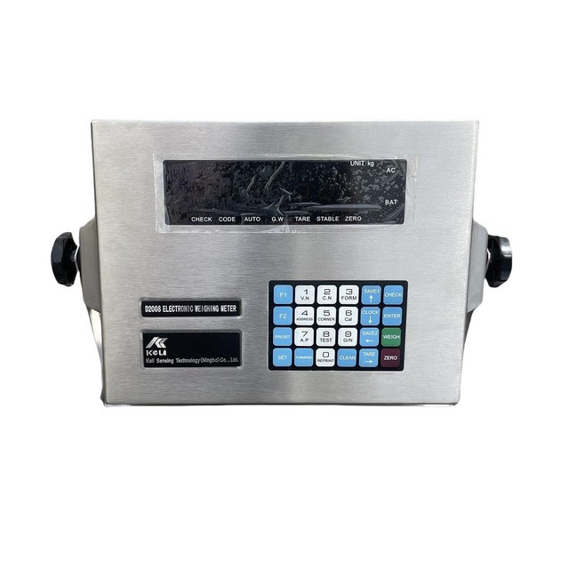 Veidt Weighing Keli D2008 Digital Portable Moveable Mobile Electronic Digital Weighbridge Truck Weight Scale Weighing Indicator
