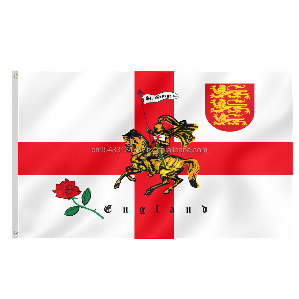 Drapeau Saint-Georges Rose