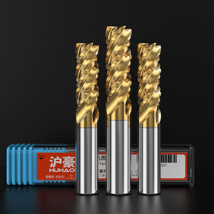 हुओ नए 4 एफ एंटी वाइब्रेशन रिपर एंड मिल्स मेटल चिप ब्रेकर लेपित स्क्वायर एंड मिलिंग कटर 407121601 - Product Image 2