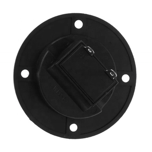 Terminal rond tasse connecteur pièces pince à ressort Double reliure poste vis fil or voiture Subwoofer haut-parleur boîte noir - Product Image 4