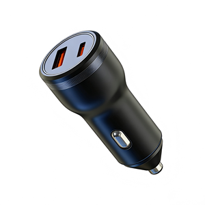 Vente directe d'usine, chargeur de voiture universel à double port PD30W QC3.0, métal, portable, compatible avec tous <span class=keywords><strong>les</strong></span> véhicules, chargeur de voiture pour appareils mobiles - Product Image 4