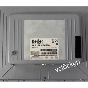 SCREEN DAMAGE BEIJER <b>ELECTRONICS</b> IXT10A TOUCH SCREEN HMI <b>Used</b> - Product Image 4