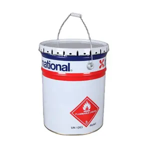 5 Gallon Empty Metal Bucket 18.9l Paint Tin Pail with logo Print
