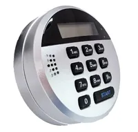 Caja Fuerte Electrónica con Pantalla Digital, Cerradura con Contraseña, Cerradura de Seguridad con Recubrimiento de Zinc, Caja Fuerte para el Hogar/Oficina, Caja Fuerte para Armas, Antirrobo
