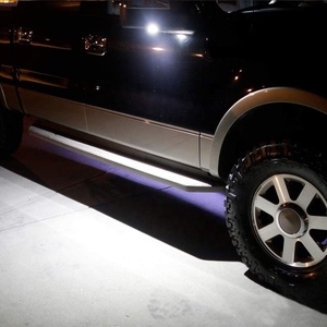 Gruppo Luci LED Sottoporta per Specchietto Retrovisore, Luce Bianca di Ricambio per Ford Expedition F-150 2003-2018 - Product Image 6