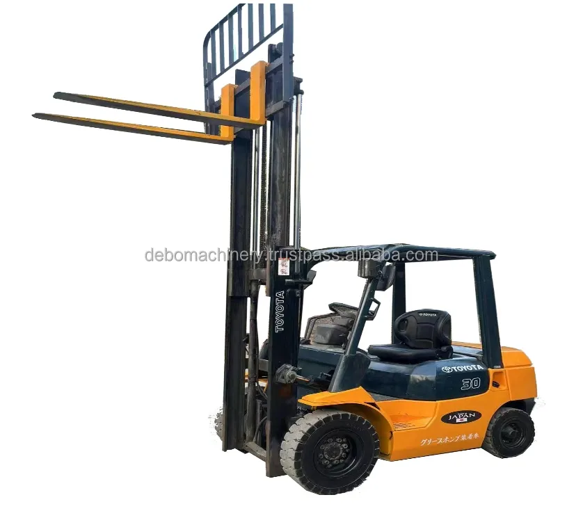 Original Imported second hand forklifts TOYOTA 30 low price high quality good condition Used diesel Toyota forklift for hot sale