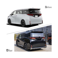Pour 2023-2025 Toyota Vellfire mise à niveau Bodykit Mona Lisa petit boîtier pare-chocs à lèvre avant pièces de voiture personnalisées