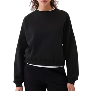 Sweat-shirt à col rond en tricot d'hiver à imprimé animal de haute qualité, écologique, fabriqué avec un logo personnalisé pour femmes - Product Image 2
