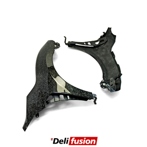 สําหรับฮอนด้าซีวิคRรุ่นFK7-FK8 OEMด้านหน้าปลอมแปลงคาร์บอนบังโคลนส่วนบุคคลระบายอากาศสไตล์บังโคลน - Product Image 5