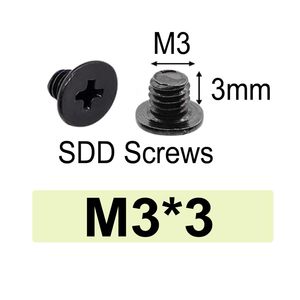 HK-HHT Nieuwe Lot 100 Stuks Schroeven voor Laptop HDD SATA SSD Harde Schijf 2.5'' Caddy - Product Image 4