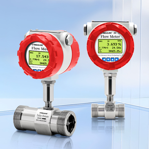 مقياس تدفق المياه عالي الدقة ببوصة لزيت وقود الديزل مع مستشعر تدفق مقياس تدفق التوربينات الرقمي Dn15 Dn25 - Product Image 1