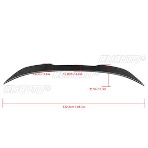 Extension d'aileron arrière en fibre de carbone sèche pour BMW Série 3 F30 F35 F80 M3 Berline 2012 - 2019 - Product Image 6