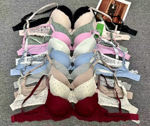 Sujetador de encaje europeo de alta calidad con mezcla de inventario de bajo precio, ropa interior de talla grande para mujer, realce - Product Image 4