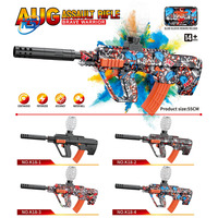 Vente en gros usine – NOUVEAU Pistolet à billes d'eau modulaire AUG en plastique ABS, 50-100 ips, coloré, pour enfants
