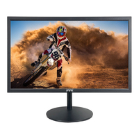 Moniteur d'ordinateur PC pas cher d'usine, 19, 20, 21,5, 22, 23, 24, 27 pouces, écran large, moniteur LED de bureau avec VGA
