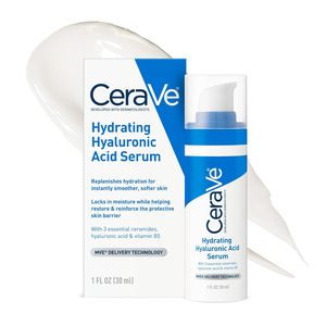 Sérum à l'acide hyaluronique en gros pour peaux sèches, visage, vitamine B5 et céramides, soin hydratant pour la peau, 1 once - Product Image 2