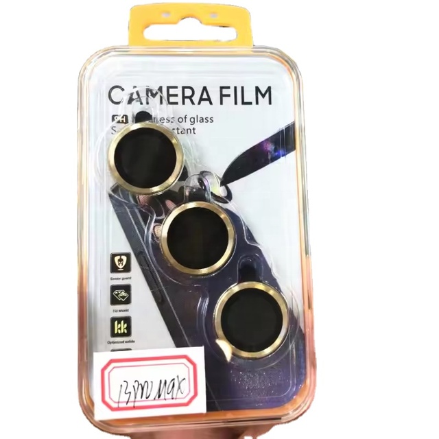 HD Clear Aluminium Mobile Phone Camera Protection Cover Tempered Glass Lens Protector for iPhone Samsung Offers Optimal
