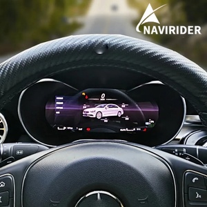 หน้าจอแสดงผลดิจิตอล Navirider ขนาด 12.3 นิ้ว ระบบ Linux IPS ความละเอียด 1920x720 สำหรับรถยนต์ Mercedes Benz GLC C-Class ปี 2015-2018 ช่องเสียบ USB สำหรับแผงหน้าปัด - Product Image 1