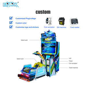 <span class=keywords><strong>Bateau</strong></span> de vitesse vidéo à pièces Simulateur de jeu de compétences de course de surf extrême Manèges motorisés avec billets de rachat à vendre - Product Image 2
