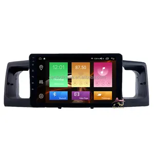 Aijia 4G 8 çekirdek Android 11 araba radyo multimedya DVD OYNATICI Toyota Corolla EX 2003-2012 için Autoradio araba GPS navigasyon Stereo