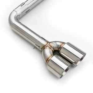 Sonicdiy SS304 Quad Tip Catback Exhaust with Rear <strong>Diffuser</strong> for Audi A3 8V 1.8T 2.0T 2014-2020 Performance Upgrade - Product Image 2