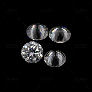 Loose Moissanite Round 0.1ct-5ct D Color 3EX Eight Hearts And Eight Arrows For Jewelry Making - Product Image 3