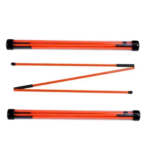 Bagaimana TRUE Golf lipat serat kaca tongkat keselematan ayunan bor Penyelaras Putt latihan tongkat pembidikan