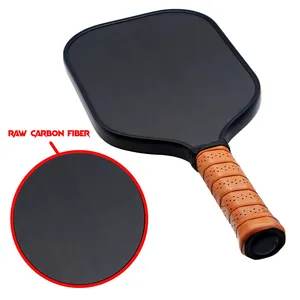 Usapa Goedgekeurd Beste Kwaliteit Professionele Ruwe Carbon Fiber Pickleball Paddle Racket