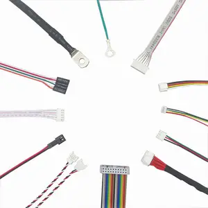 Conjunto de cables Molex de 2, 3 y 4 pines personalizado, Conector de montaje de arnés de cables Jst