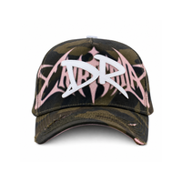 Fabricant de casquettes G5 Hats, casquettes de baseball personnalisées à 5 panneaux brodées avec des cristaux, Belico Baez Streetwear Sports Gorras