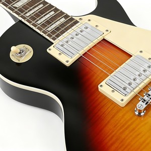 Guitare électrique MS-300, table flammée, corps en Okoume, manche en palissandre, 6 cordes - Product Image 6