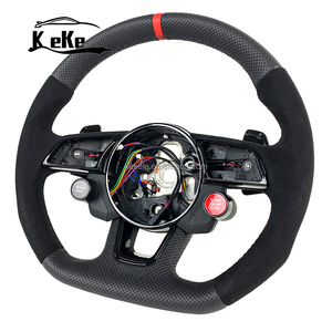 Volante de Cuero Personalizado con un Botón de Encendido para <span class=keywords><strong>Audi</strong></span> A4 A3 A5 S4 RS4 S5 RS5 S5 RS5 2019 2020 2021 2022 2023 2024 - Product Image 2